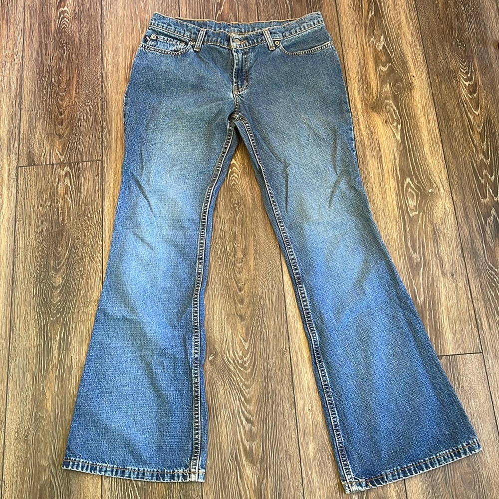 Vintage Ralph Lauren Polo Jeans Company size 9 x 32 Hipster Flare Jeans